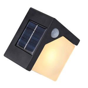 Solarleuchte Kunststoff Schwarz, 8Xled Solarleuchte Kunststoff Schwarz, 8X Led