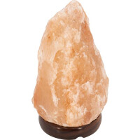 Stone Tischleuchte Salzkristall Naturfarben, 1X E14