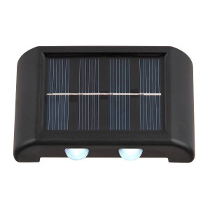 Solarleuchte Kunststoff Schwarz, 4Xled Solarleuchte Kunststoff Schwarz, 4X Led