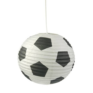 Pendelleuchte Papierballon Fußball