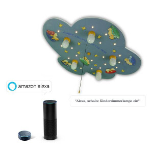 Deckenleuchte Wolke Bärchen    Amazon Alexa kompatibel