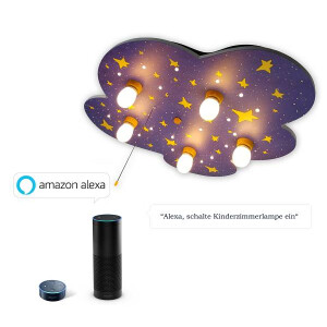 Deckenleuchte Nachthimmel  Amazon Alexa kompatibel