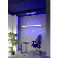 LED Event-Panel Transparent RGBNW Pendelleuchte IP20 Weiß