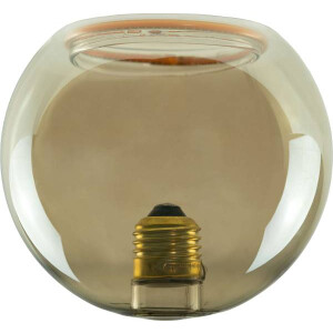E27 LED Floating Globe 125 inside smokey grau warmweiß