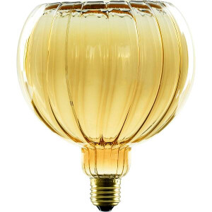 E27 LED Floating Globe 150 straight gold warmwei&szlig;
