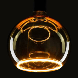 E27 LED Floating Globe 150 gold warmweiß