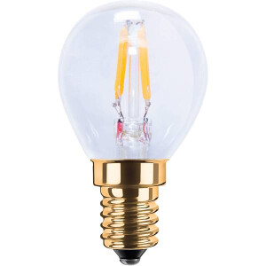 E14 LED Mini-Gl&uuml;hlampe klar warmwei&szlig;