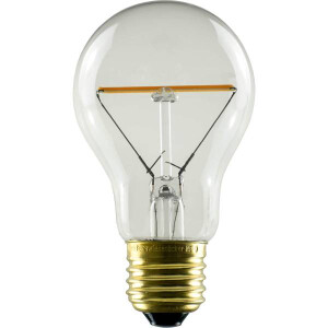 E27 LED Glühlampe A19 klar - Balance warmweiß