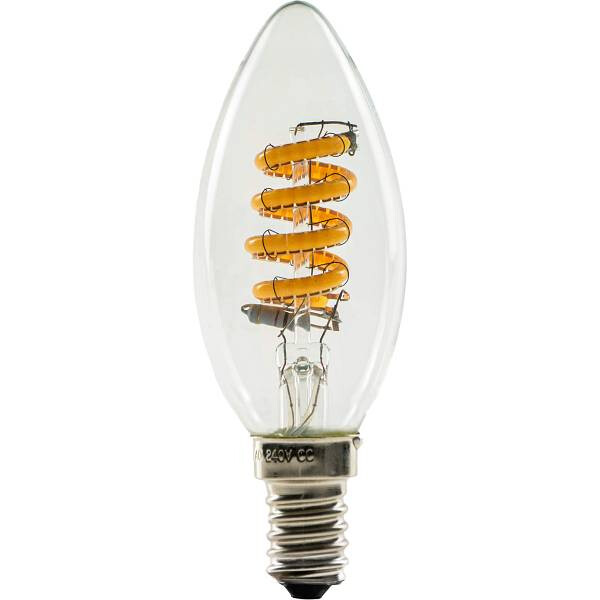 E14 LED Kerze Curved Ambient klar Ambiente