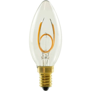 E14 LED Soft Kerze klar warmwei&szlig;