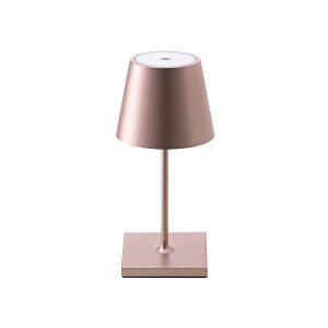 Akku-Tischleuchte Nuindie mini 250mm rosegold