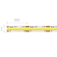 15W/m COB TUNABLE WHITE LED-Streifen 2700-4000K 5m 2