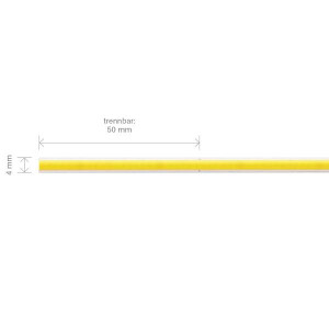 8W/m COB SLIM LED-Streifen 2700K 5m