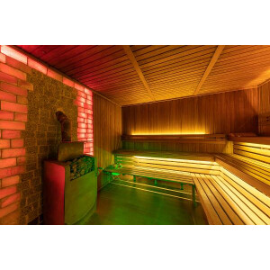 12V RGBW Set LED Sauna Strips inkl. warmweiss 5m...