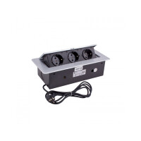 Einbausteckdose Kombibox 3x Steckdose al gallery