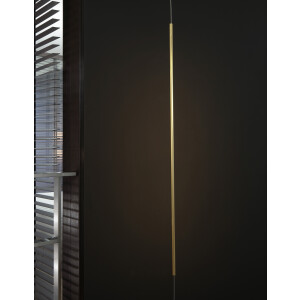 Nova Luce 9088106 Elettra LED Pendelleuchte Messing Gold