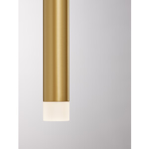 Nova Luce 9287919 Trimle LED Pendelleuchte Gold gebürstet