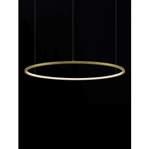 Nova Luce 9345606 Tarquin LED Pendelleuchte Messing Gold