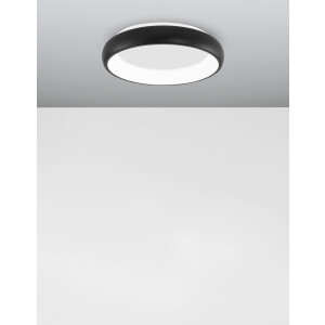 Nova Luce 8105616 Albi LED Deckenleuchte  Schwarz