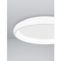 Nova Luce 8105605 D Albi LED Deckenleuchte  Weiß