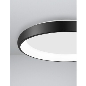 Nova Luce 8105611 Albi LED Deckenleuchte  Schwarz