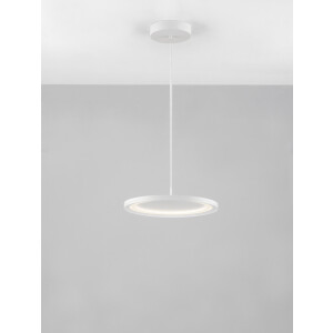 Nova Luce 9212910 Andria LED Pendelleuchte  Weiß