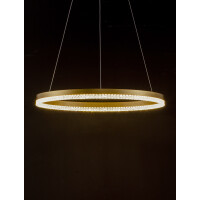 Nova Luce 9530228 Adria LED Pendelleuchte Messing Gold