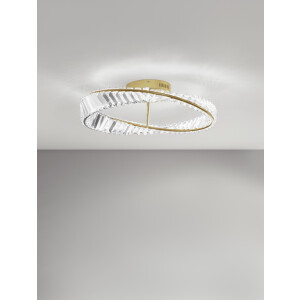 Nova Luce 9333060 Aurelia LED Deckenleuchte Gold