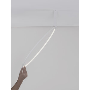 Nova Luce 9085244 Garve LED Pendelleuchte  Weiß