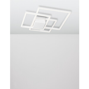 Nova Luce 8160161 Bilbao LED Deckenleuchte  Weiß