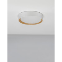 Nova Luce 9345524 Stake LED Deckenleuchte  Weiß