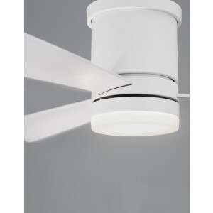 Nova Luce 9953015 Silky LED Ventilator Weiß