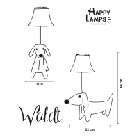 Happy Lamps  HL10005 Dackel Waldi