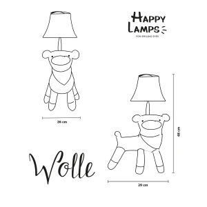 Happy Lamps  HL10007 Wolle das Schaf