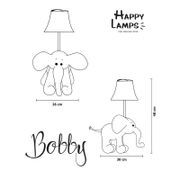 Happy Lamps HL10016 Bobby der Elefant