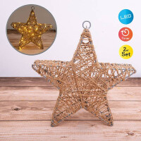 Näve 2er-Set LED-Weihnachtsdeko Met gallery