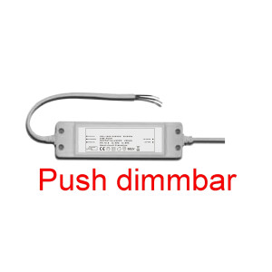 LED Netzteil Push dimmbar, f&uuml;r LED Panel 18 Watt