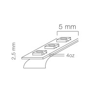 LED Strip 5m 300 LED warmweiss 5mm SMD35 gallery