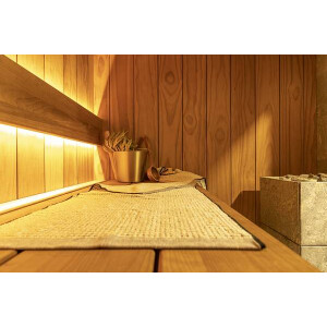 Sauna LED Strips bis 110°C  warmweiss Set für...