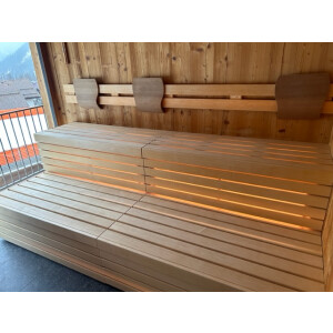 Sauna LED Strips bis 110°C  warmweiss Set für die Sauna