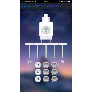 LED RGB/RGBW Bluetooth Controller für LED Strips inkl. App