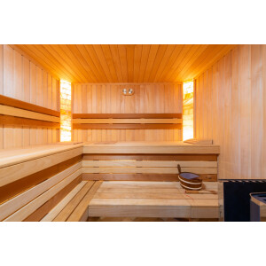 Sauna Beleuchtung: Sauna LED Streifen bis 110°C speziell für hohe