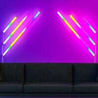 LED Wall Lights RGBW Digital