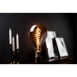 LED Filament Vintage Lampe XXL 29 cm hoch