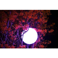 LED Ball Lichtkugel 35 cm mit App Steuerung