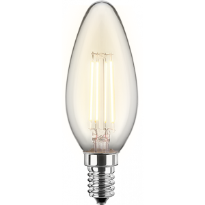 LED Filament Lampe Kerzenform E14 4,5W 470lm warmweiß