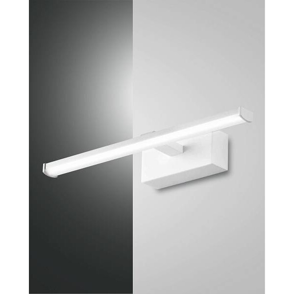 Fabas Luce Nala Wandleuchte LED 1x6W Metall- und Methacrylat Weiss