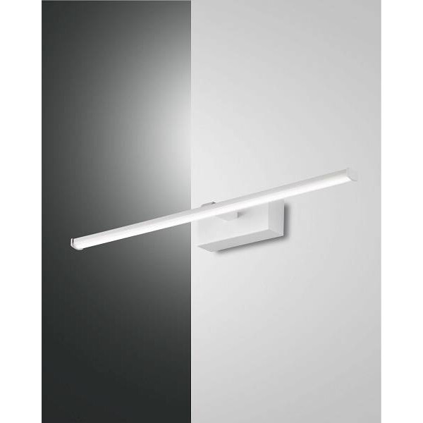 Fabas Luce Nala Wandleuchte LED 1x 10W Metall- und Methacrylat Weiss