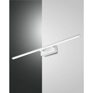 Fabas Luce Nala Wandleuchte LED 1x15W Metall- und Methacrylat Weiss