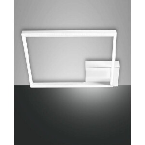 Fabas Luce Bard Deckenleuchte LED 1x39W Metall- und Methacrylat Weiss